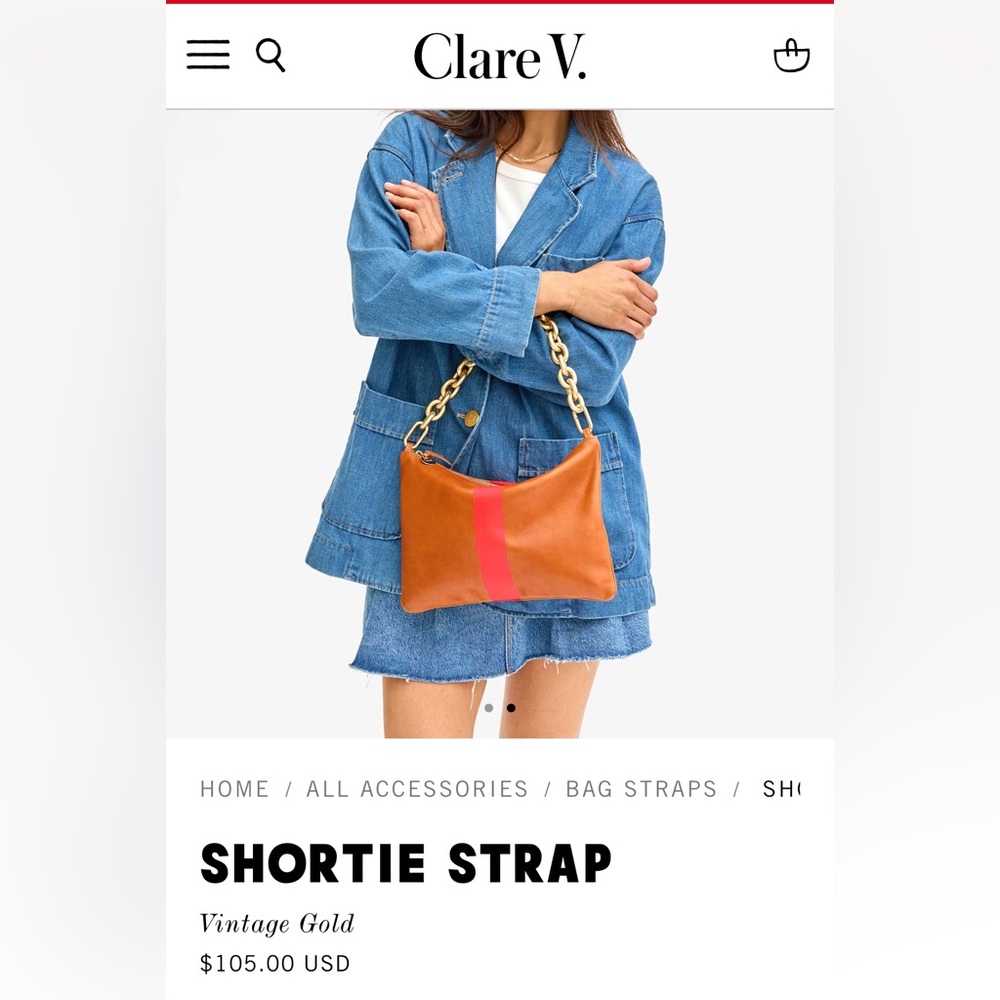 Clare V. Shortie Strap